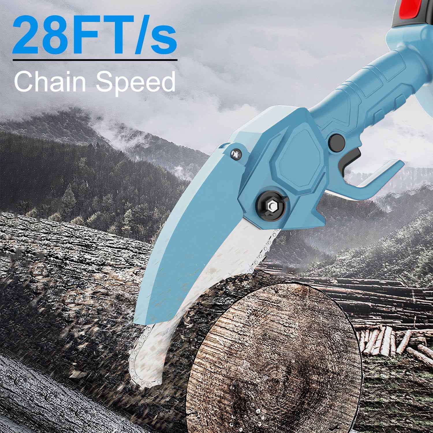Mini 4-inch And 6-inch Chain Saws