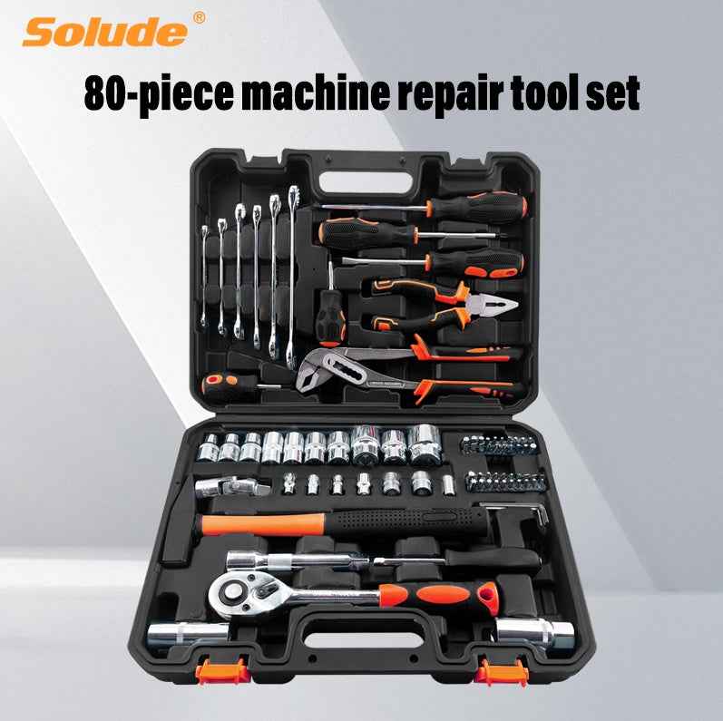 80 Piece Set Of Machine Repair Tools