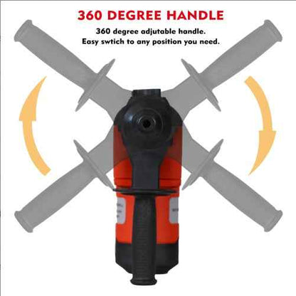 Rotary Hammer 1100WSDS Plus Rotary Hammer Drill 3 Functions