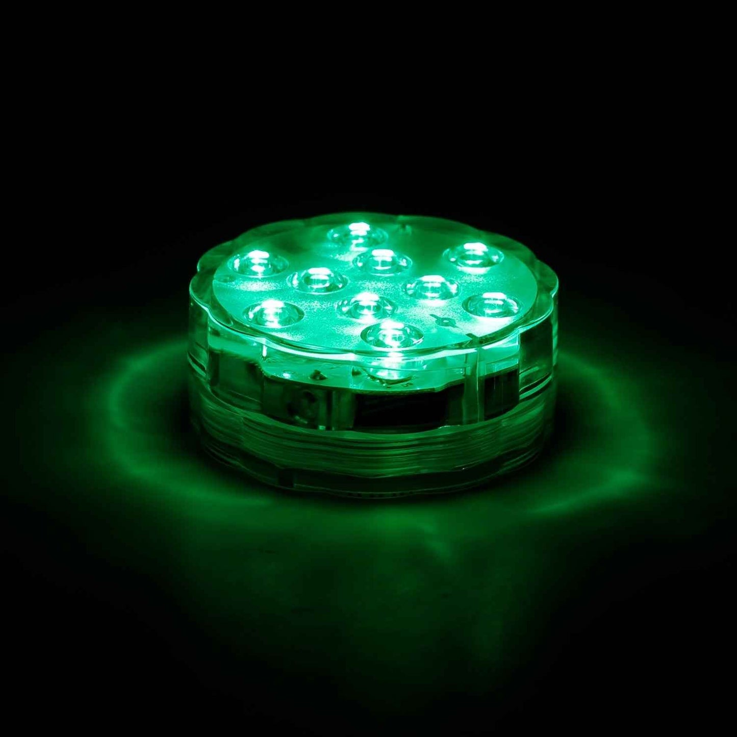 4Pcs RGB Swimming Pool Lights With Remote Control  IP68 Waterproof Battery Operated Submersible 16 Modes For Pond Bathtub Hot Tub Party