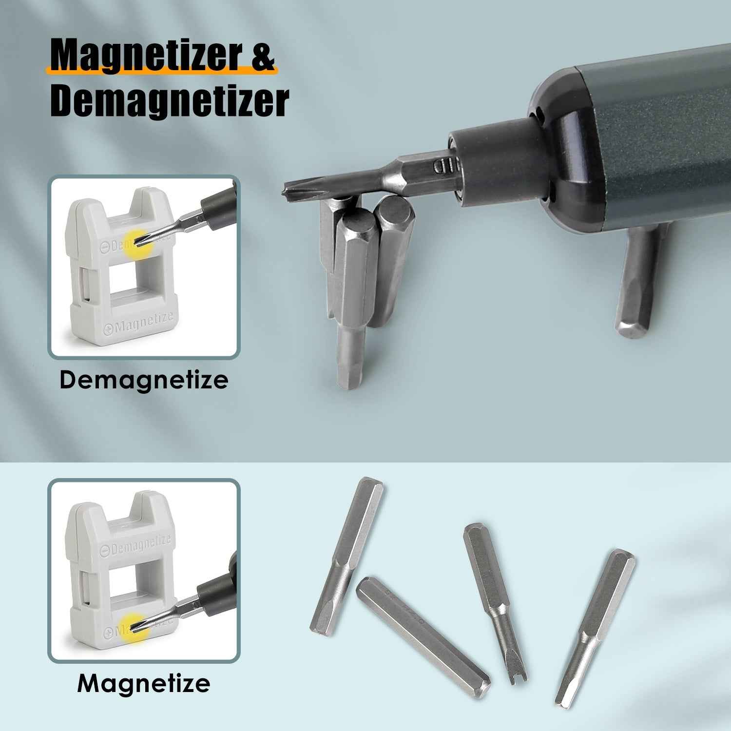 1Set 70 In 1 3.7V Mini Electric Screwdriver Kit Rechargeable Magnetic Repair Tool Kit With 5 Torque Settings 64 S2 Precision Bits 4 LED Lights For Phone Camera Laptop Watch Repair