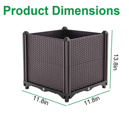 Elevated Garden Flowerpot For Outdoor Plants