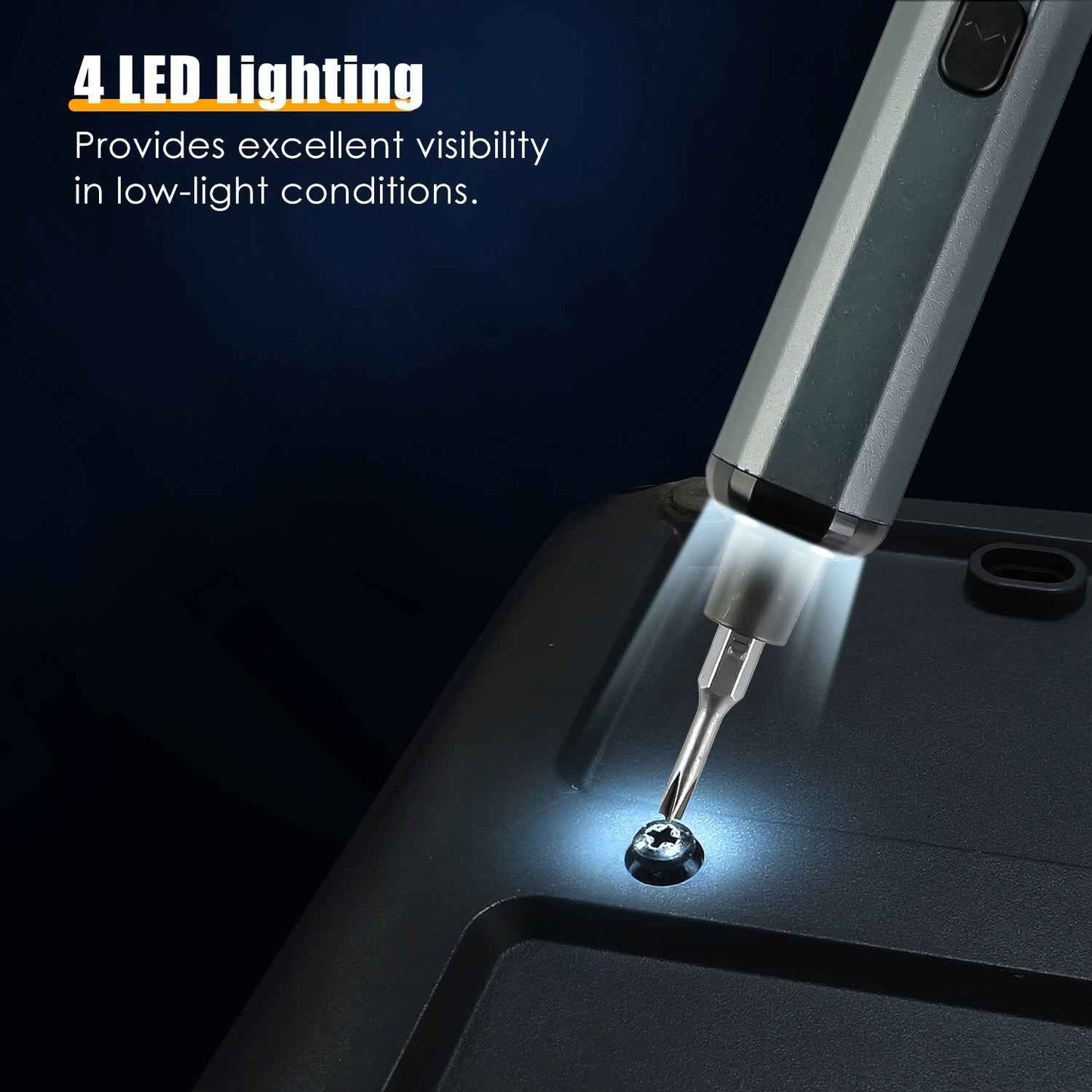 1Set 70 In 1 3.7V Mini Electric Screwdriver Kit Rechargeable Magnetic Repair Tool Kit With 5 Torque Settings 64 S2 Precision Bits 4 LED Lights For Phone Camera Laptop Watch Repair