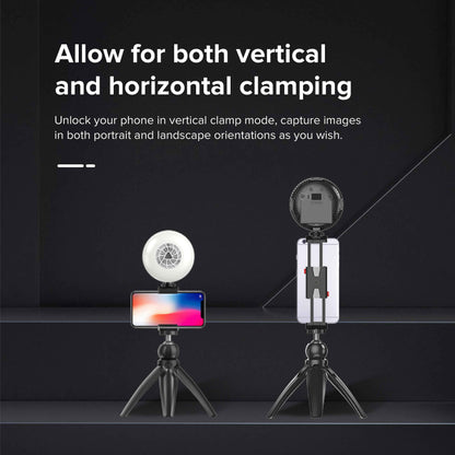 SANSI Portable Rechargeable Fill Light, 8.6W Selfie & Video Light With 9 Color Temperatures & 5 Brightness Levels For Phone, Camera, Laptop, Makeup, Video Calls, Camping