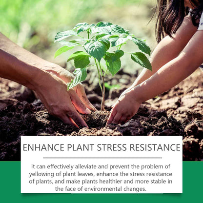 Green Plants And Leaves Healthy Growth Nutrient Solution