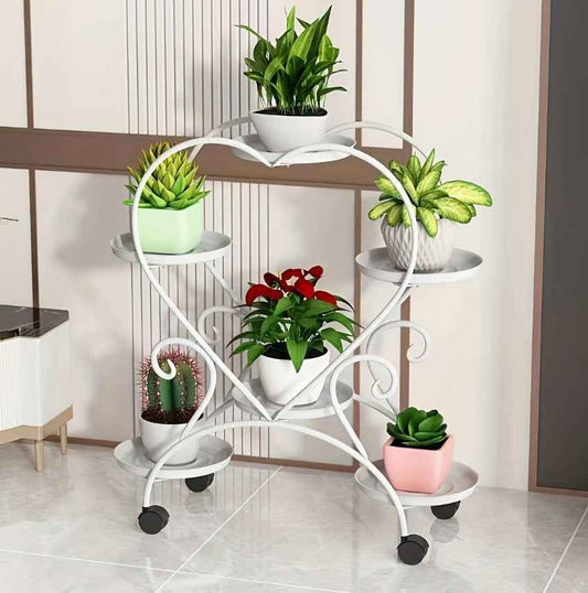 Heart-shaped Flower Pot Rack