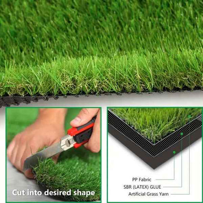 3ft X 16ft High Quality Artificial Turf Mat With Drainage Holes