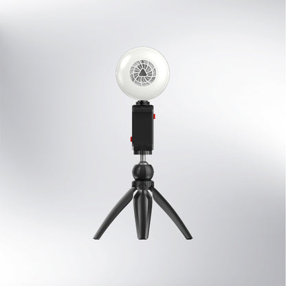 SANSI Portable Rechargeable Fill Light, 8.6W Selfie & Video Light With 9 Color Temperatures & 5 Brightness Levels For Phone, Camera, Laptop, Makeup, Video Calls, Camping - ISHQ gadgets