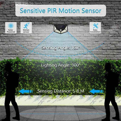 Solar Lights Outdoor Waterproof - Flood Lights With Motion Sensor, Courtyards, LED Solar Light For Streets, Courtyards,Parking Garages