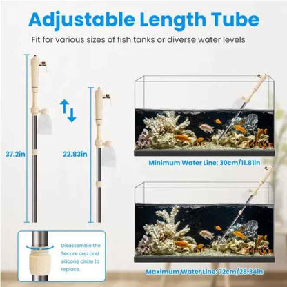 Multi Functional Electric Aquarium Gravel Cleaner Kit