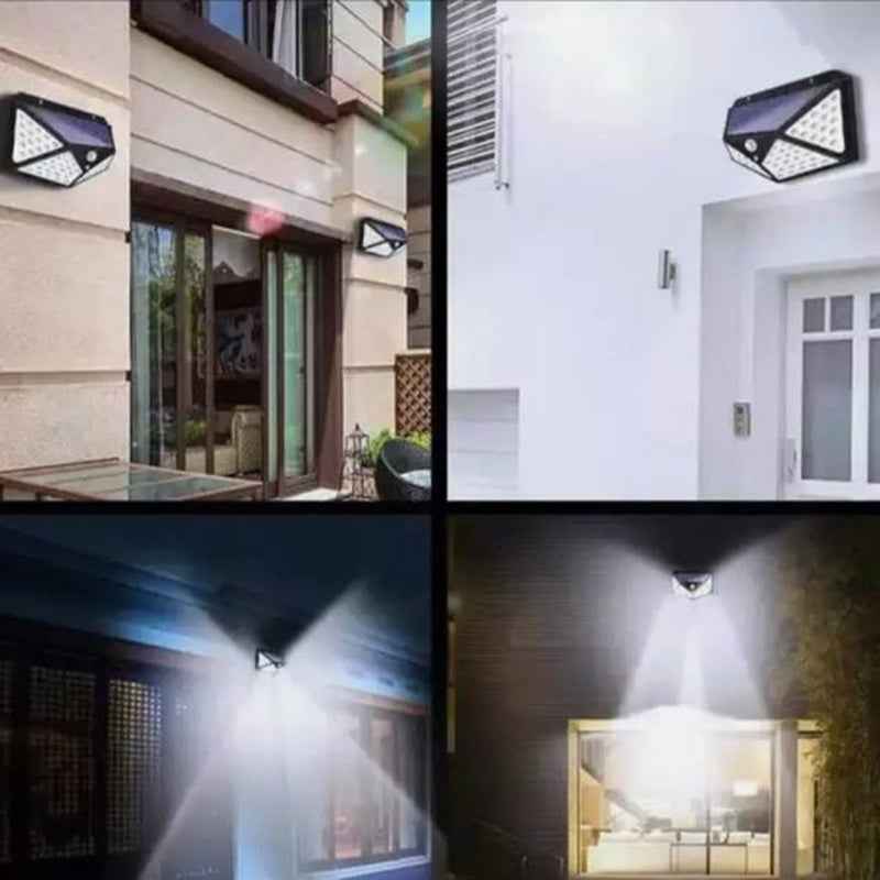Solar Lights Outdoor Waterproof - Flood Lights With Motion Sensor, Courtyards, LED Solar Light For Streets, Courtyards,Parking Garages
