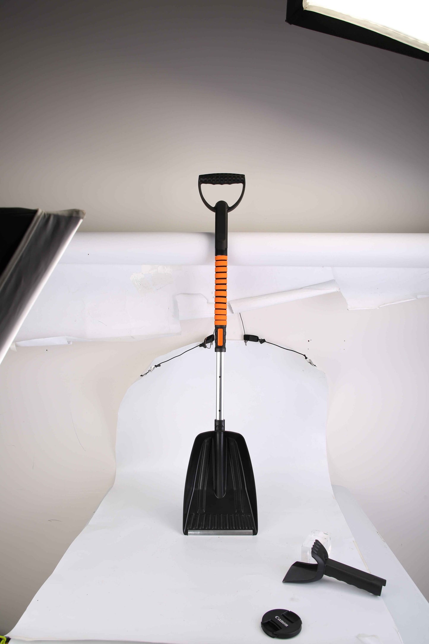 1Pc 5 In 1 Detachable Snow Remover Kits Extendable Ice Scraper Snow Shovel 180Degree Adjustable Snow Brush Head For Car Windshield Roof