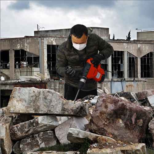 Rotary Hammer 1100WSDS Plus Rotary Hammer Drill 3 Functions