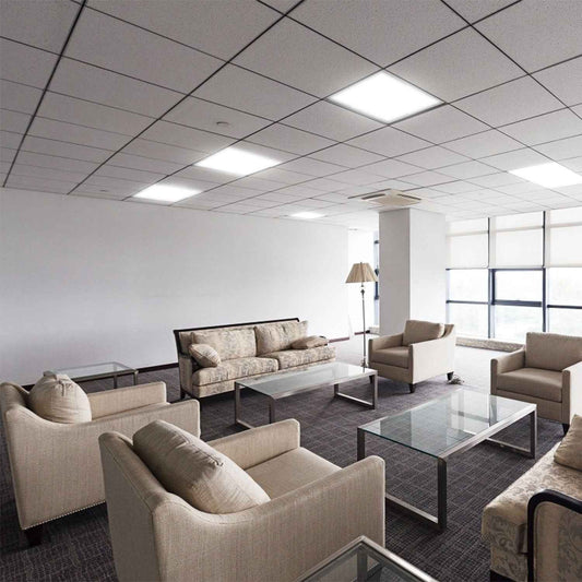 2Pcs Or 1Pcs 2FT X 2FT LED Panel Light Flat Ceiling Light 1 OR 3 Light Color Available Fedex Shipping