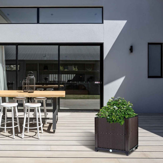 Elevated Garden Flowerpot For Outdoor Plants